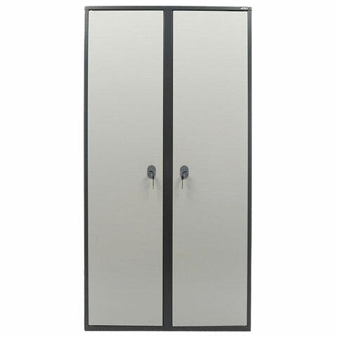 Шкаф металлический для документов AIKO "SL-185/2" ГРАФИТ, 1800х920х340 мм, 85 кг, S10799182002