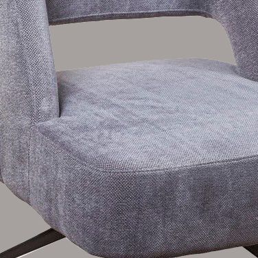 Кресло Молли, ткань серый