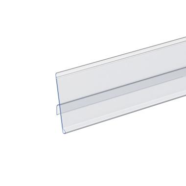 Ценникодержатель IMP39 прозрачный, 1235 мм