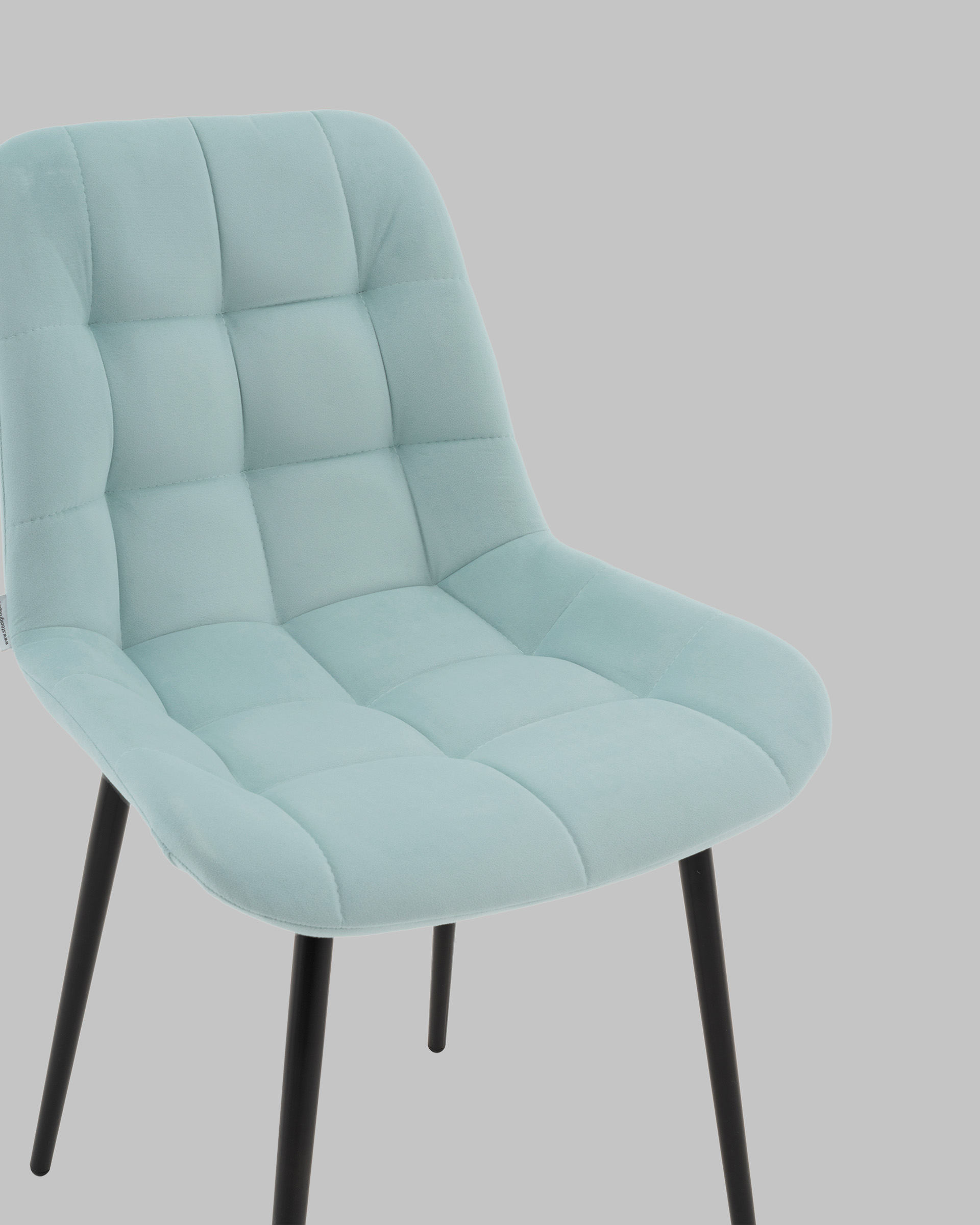 Стул Флекс N велюр светло-голубой