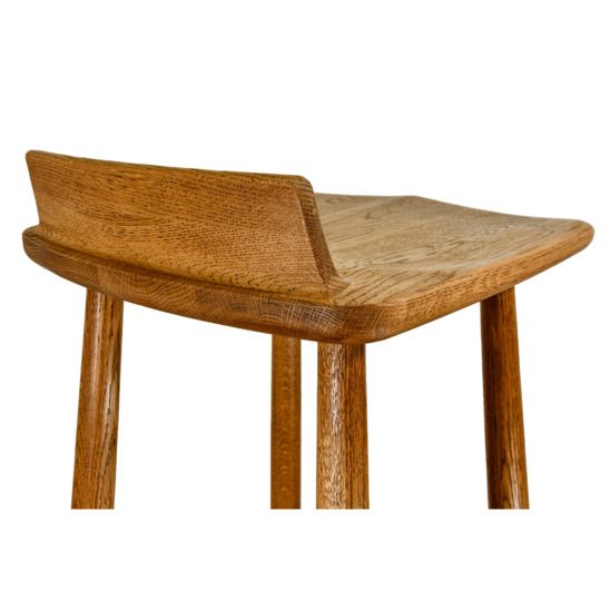 Стул барный Долтон дуб, тон Темное масло