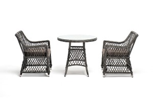 "Эспрессо-80 L" обеденная группа плетеная