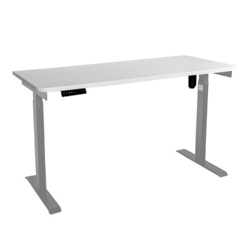 Стол с регулировкой высоты электрический LuxAlto LA-T33-E6 серый/белый ЛДСП 120*60*2.5
