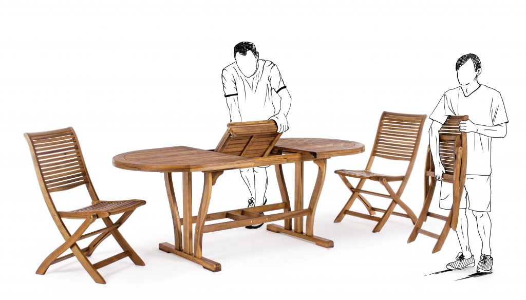 Стол обеденный раздвижной Noemi 