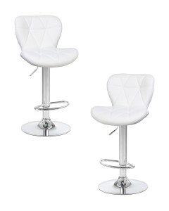 Набор 2 шт Стул барный DOBRIN BARNY, белый