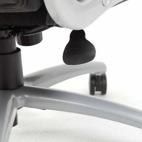 Кресло офисное BRABIX PREMIUM "Blocks HD-008", НАГРУЗКА до 200 кг, экокожа, серое, 531944