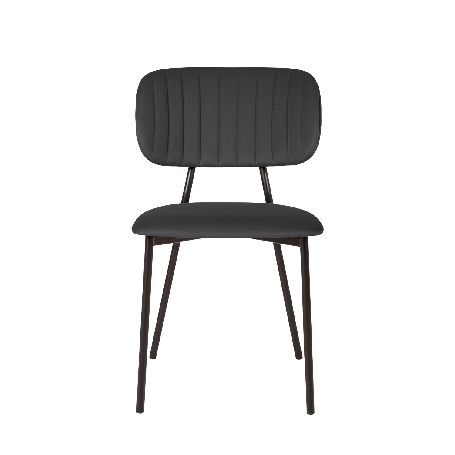 Стул Фрост, бархат антрацит 14