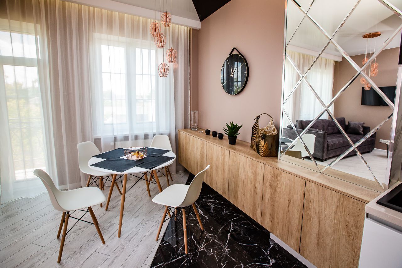 Стол Leila, белый, мдф