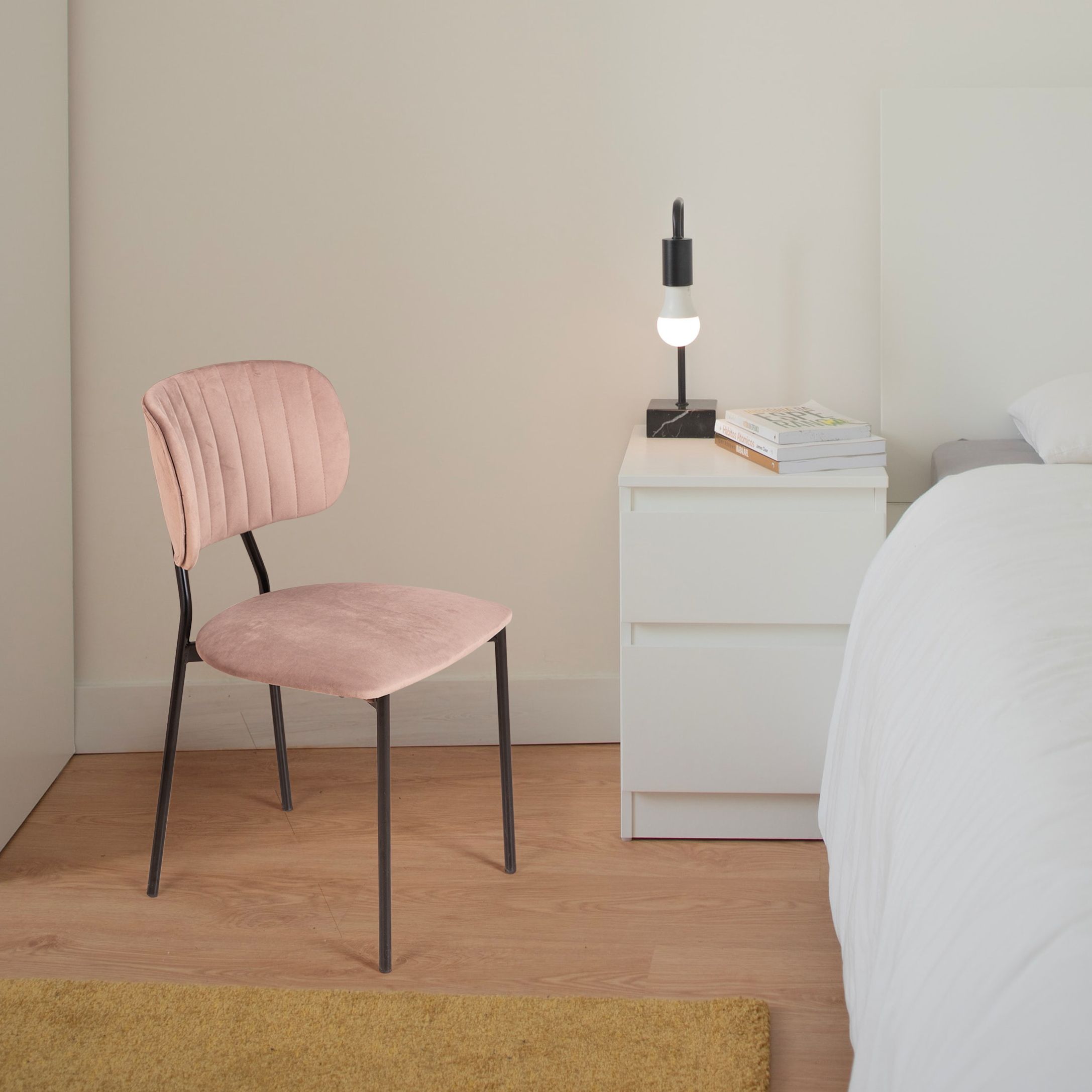 Стул Фрост, бархат бежевый 5