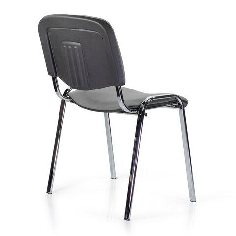 Стул STAFF "Iso Lite CF-008", хром, ткань серая (С-71), 532566
