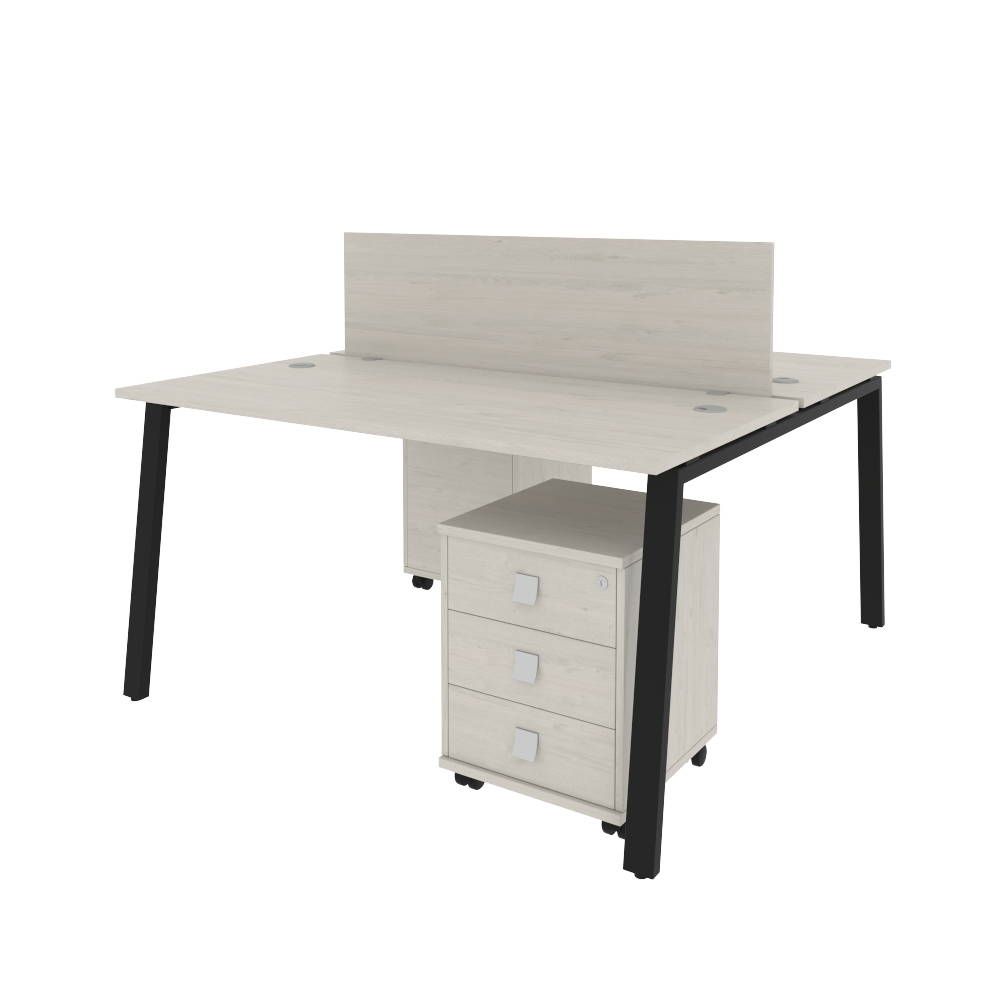 Офисная мебель Metal System Style, комплект №6 (А-опоры)