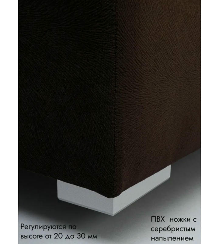 Пуфик Ричмонд-60 (коричневый)