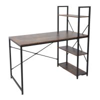 Стеллаж SKYFALL, 1000*600*1190мм, черный+коричневый