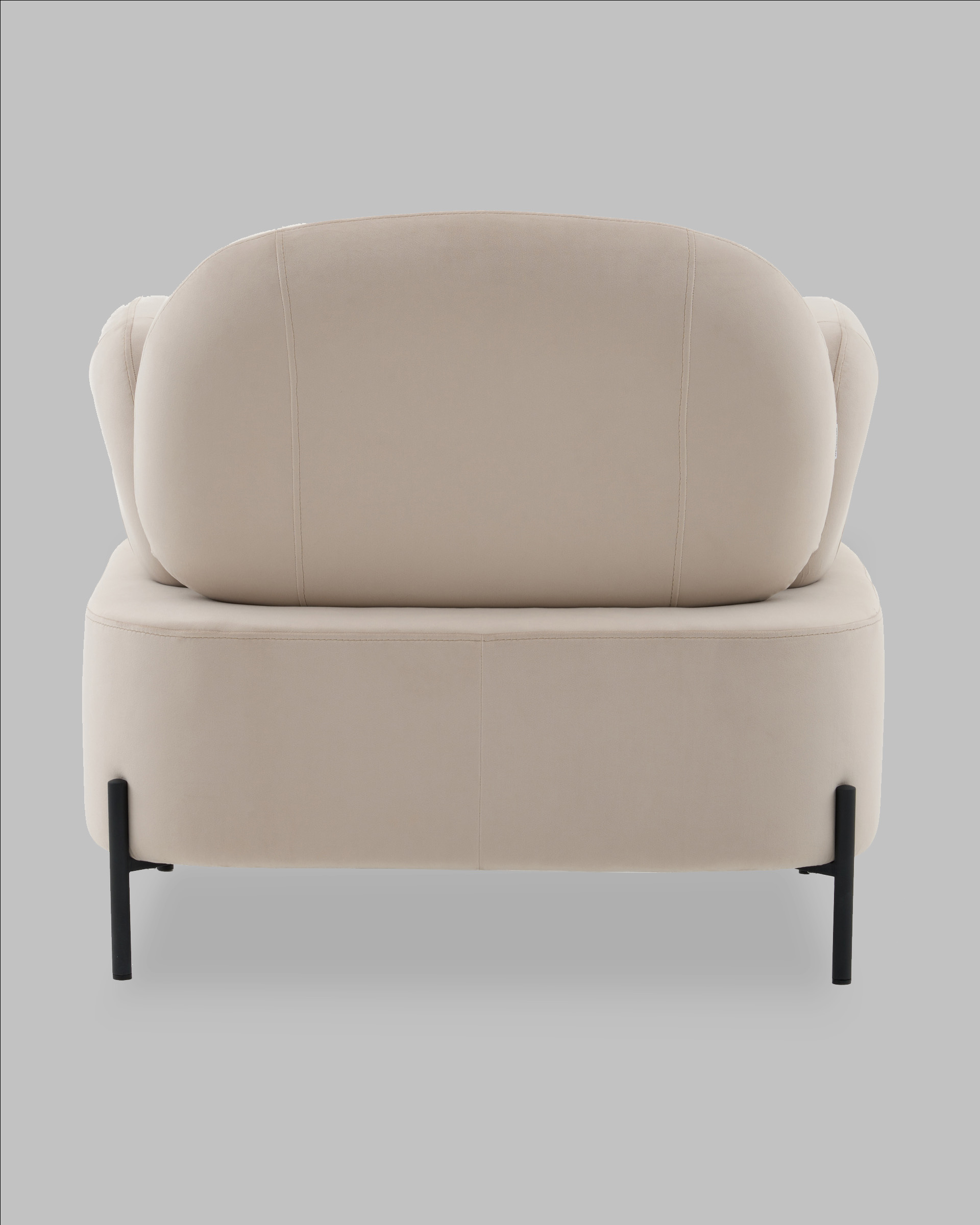 Кресло Кэнди велюр бежевый