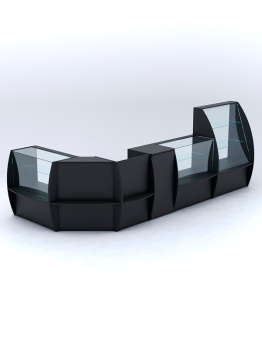 Комплект прилавков "СЭНДИ" №1, Черный