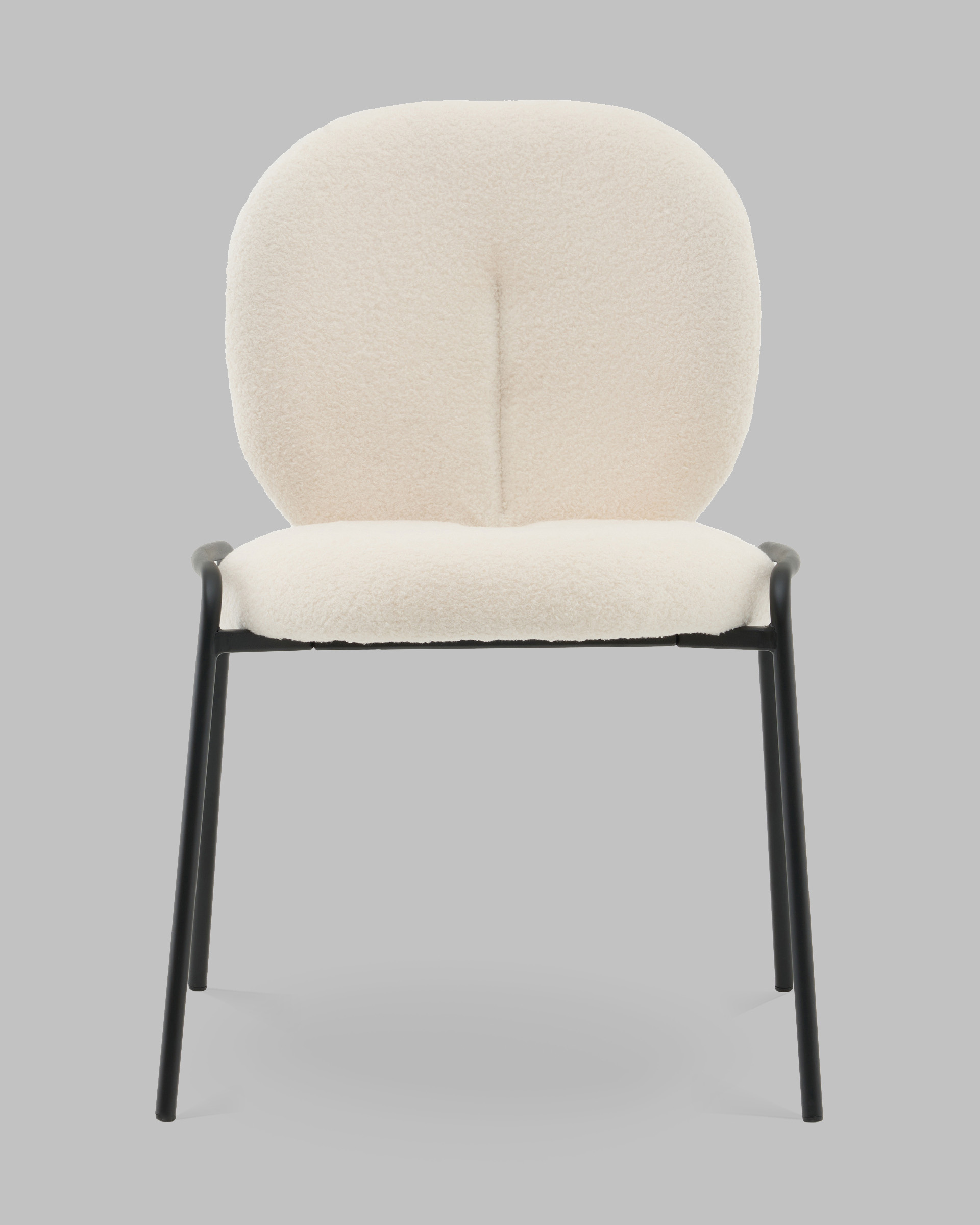 Стул Моллек букле молочный