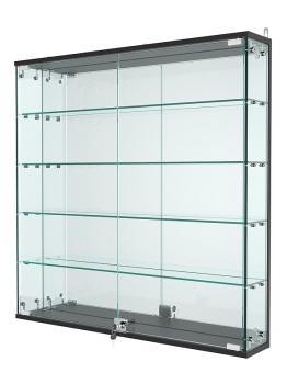 Витрина "АТРИУМ" настенная №4-5, Черный