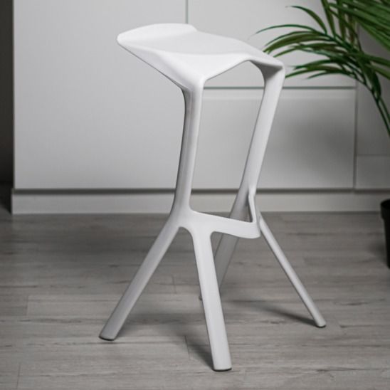 Стул барный Miura, белый