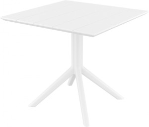 Стол пластиковый Paris Table 80 белый