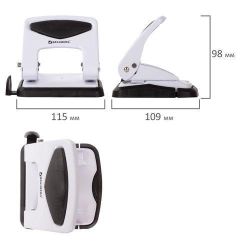 Дырокол металлический BRAUBERG "PN-150M", до 35 листов, белый, 227790 цена 822 ₽ Дырокол металлический BRAUBERG "PN-150M", до 35 листов, белый, 227790