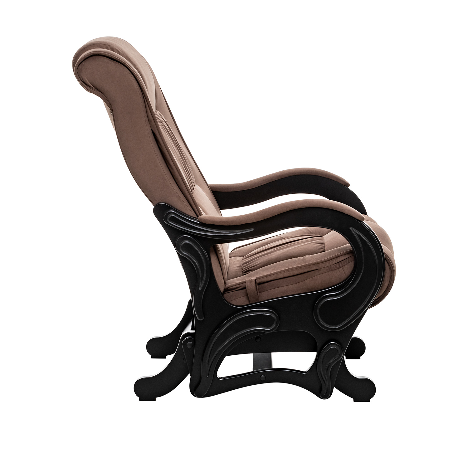 Кресло-маятник Модель 78 Люкс Венге, ткань V 23 цвет Венге