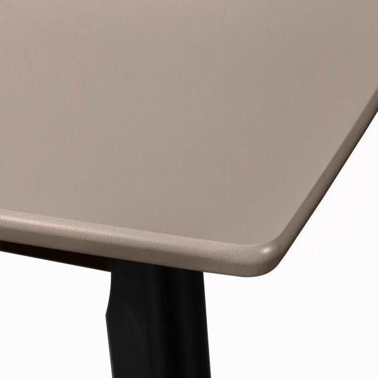 Стол Marcel, кофе/ черный