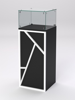 Торговый стол-прилавок для выдачи товара серии РОК №8, Черный