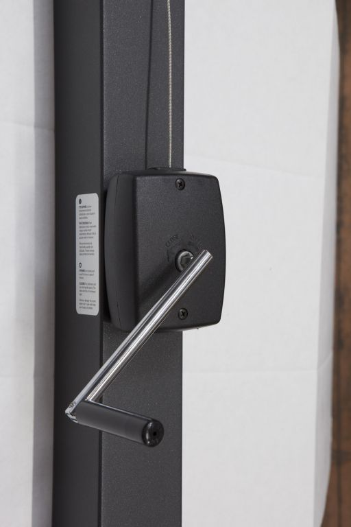 Зонт профессиональный Ø3.5 м Napoli Braccio антрацит, слоновая кость