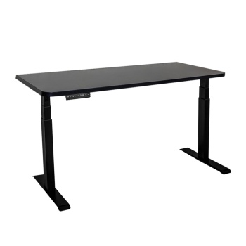 Стол с регулировкой высоты электрический LuxAlto LA-T33-2A3 черный/черный ЛДСП 140*70*2.5