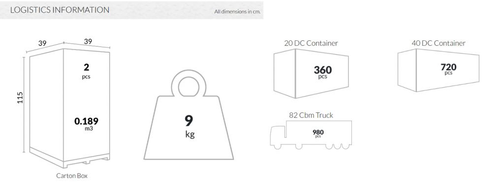 Табурет прозрачный барный Fox 75 серый