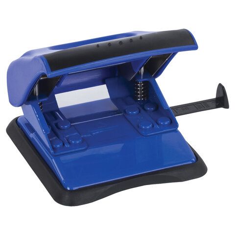 Дырокол BRAUBERG "Ergo Line", до 30 листов, сине-черный, 22хххх цена 740 ₽ Дырокол BRAUBERG "Ergo Line", до 30 листов, сине-черный, 22хххх