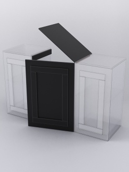 Хлопушка "ОРНАМЕНТ" №2, Черный