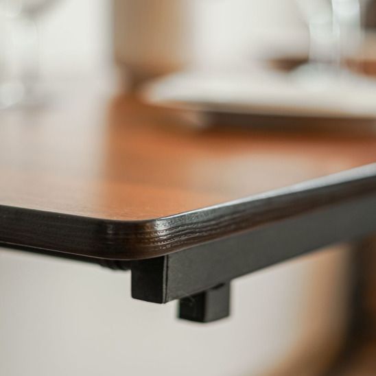 Стол Лидер 2, 1800х900, серый, черный