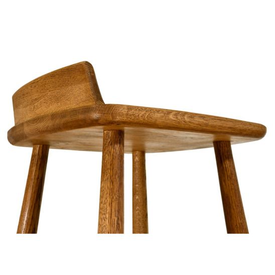 Стул барный Долтон дуб, тон Темное масло