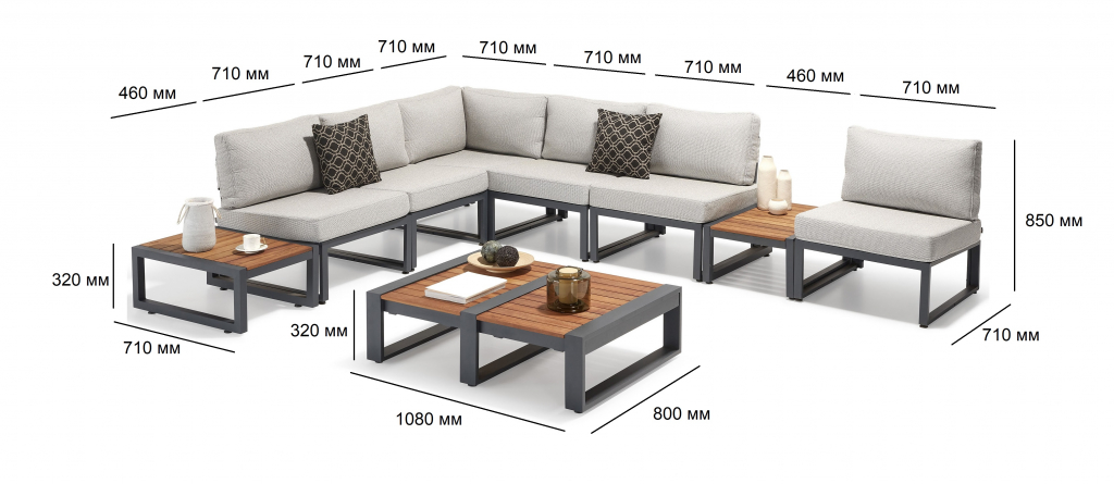 Комплект мягкой мебели La Puerta 