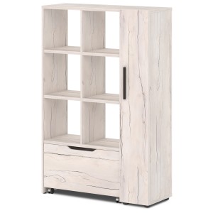 Стеллаж комбинированный с выкатным ящиком к рабочему месту T-751 л/пр Лавана - Lavana