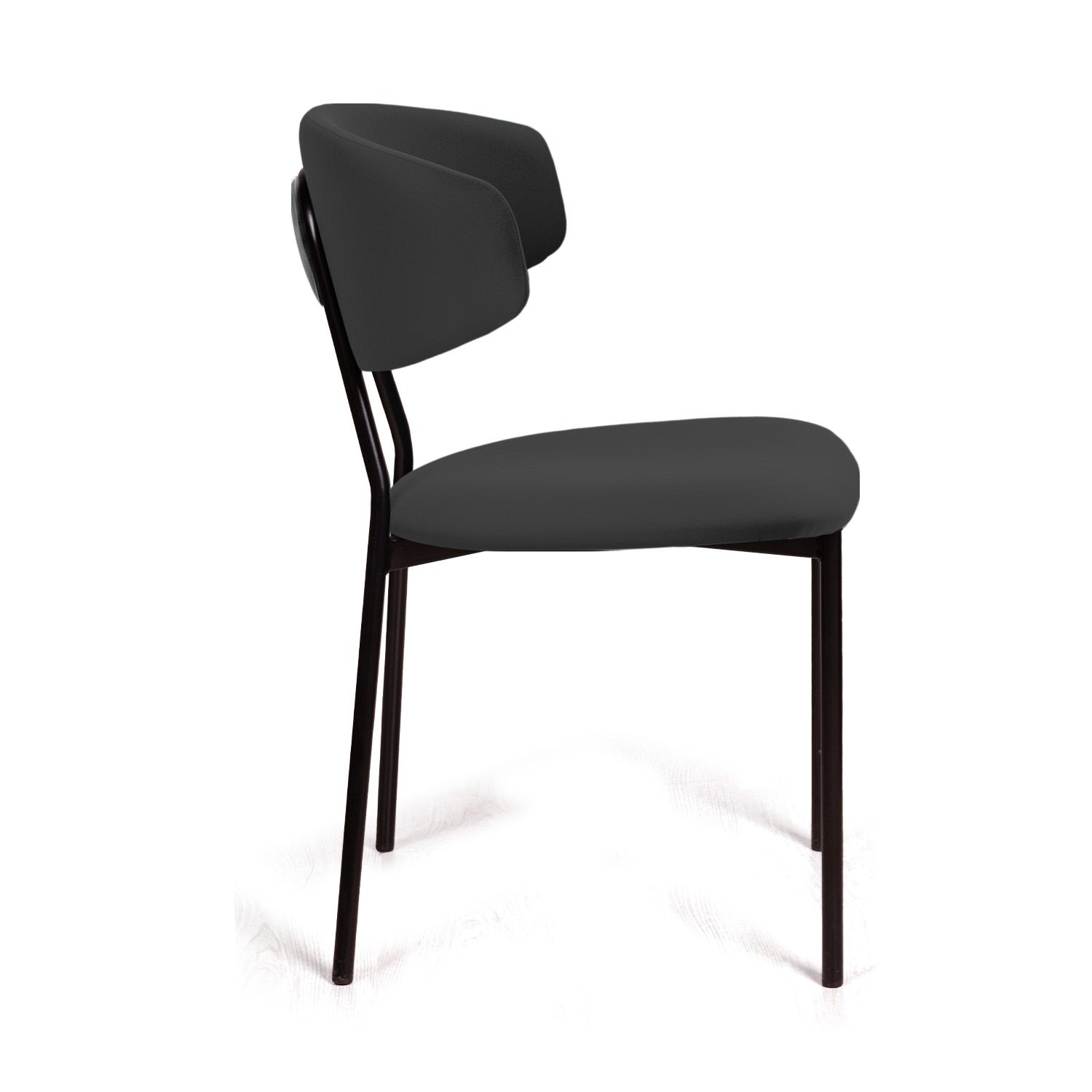 Стул Брэд, бархат антрацит 14