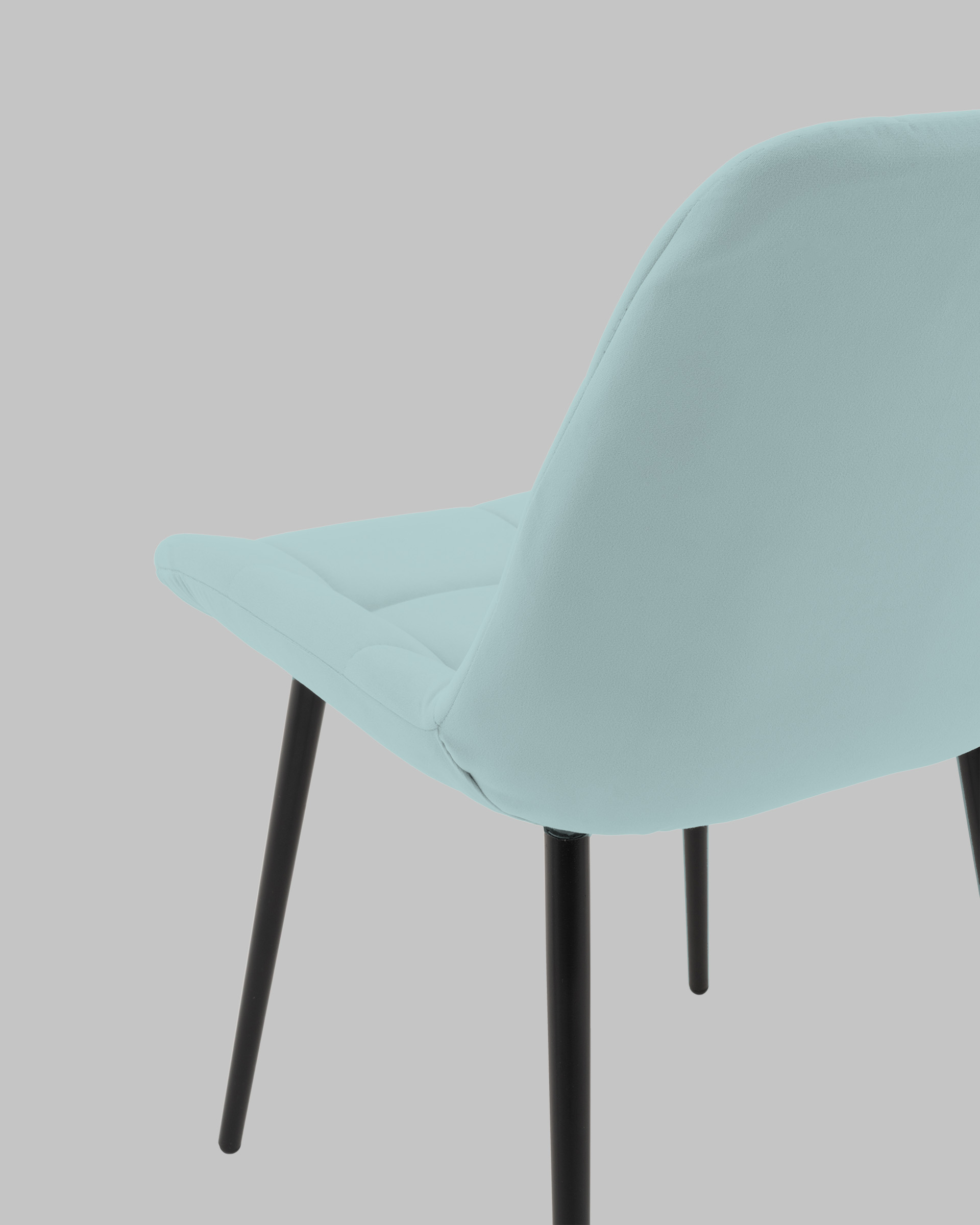 Стул Флекс N велюр светло-голубой