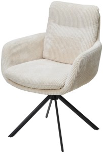 Стул ДАРЕМ (DAREM) Белый вельвет Davis lincoln-03n / черный каркас, ®DISAUR