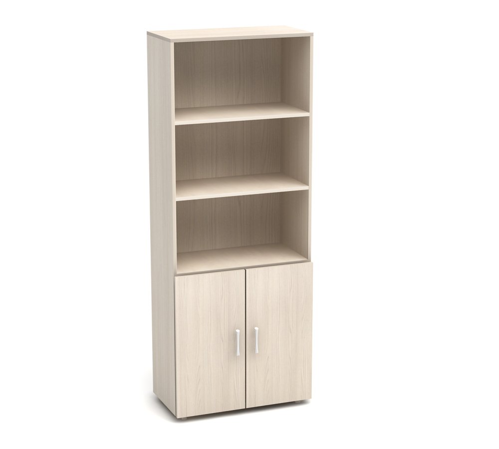 К1 Канц Шкаф 3-открытые полки (700х350х1830) (ШК31+ДК32х2)