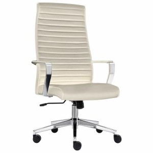 Кресло BRABIX PREMIUM "Solo EX-730", алюминий, хром, экокожа, бежевое, 532937