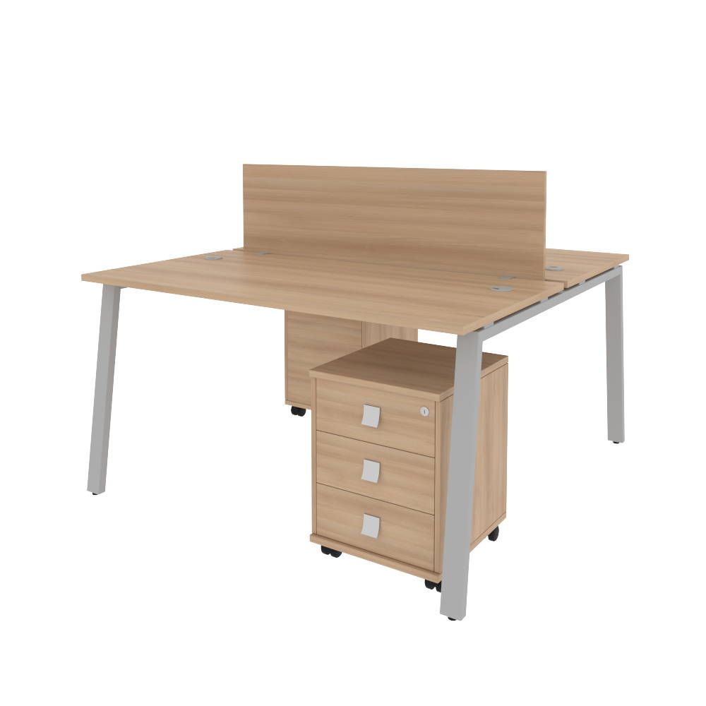 Офисная мебель Metal System Style, комплект №6 (А-опоры)