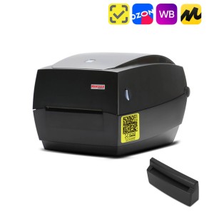 Термотрансферный принтер этикеток MERTECH TLP100 TERRA NOVA с отрезчиком