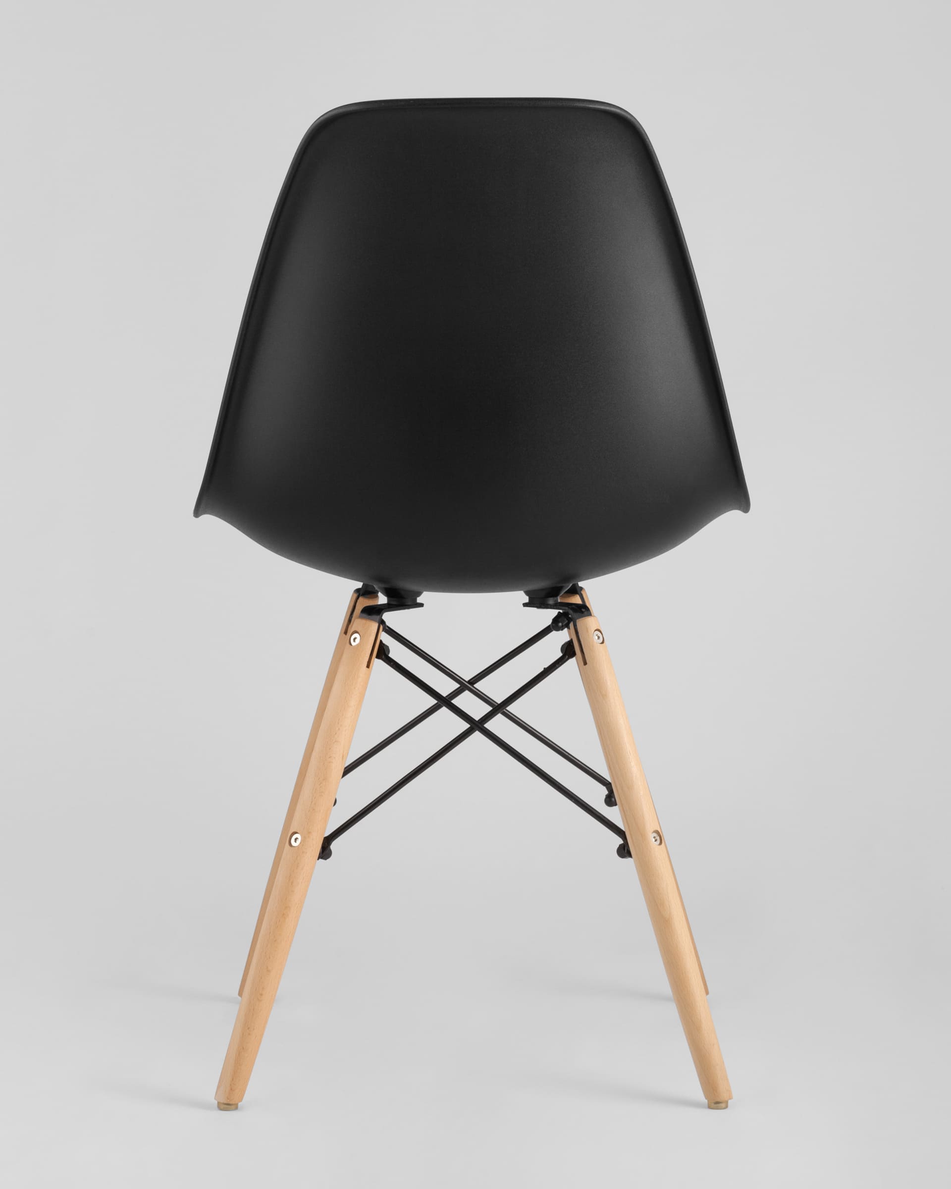 Стул Eames Style DSW черный (разборный каркас)