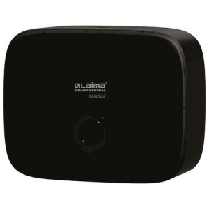 Диспенсер для полотенец LAIMA PROFESSIONAL PREMIUM BLACK (Система H2), Z-сложения, черный, ABS-пластик, 609522