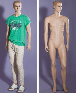 M-14 \ Манекен мужской (с макияжем) 2 сорт