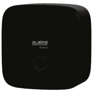 Диспенсер для полотенец LAIMA PROFESSIONAL PREMIUM BLACK (Система H3), V-сложения, черный, ABS-пластик, 609523