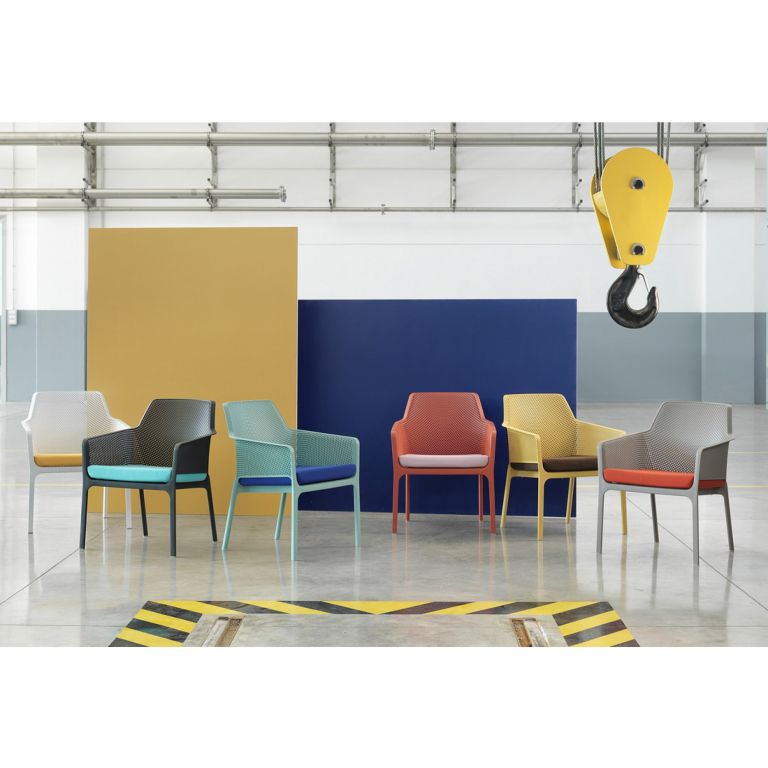 Подушка для кресла Net Relax серый камень