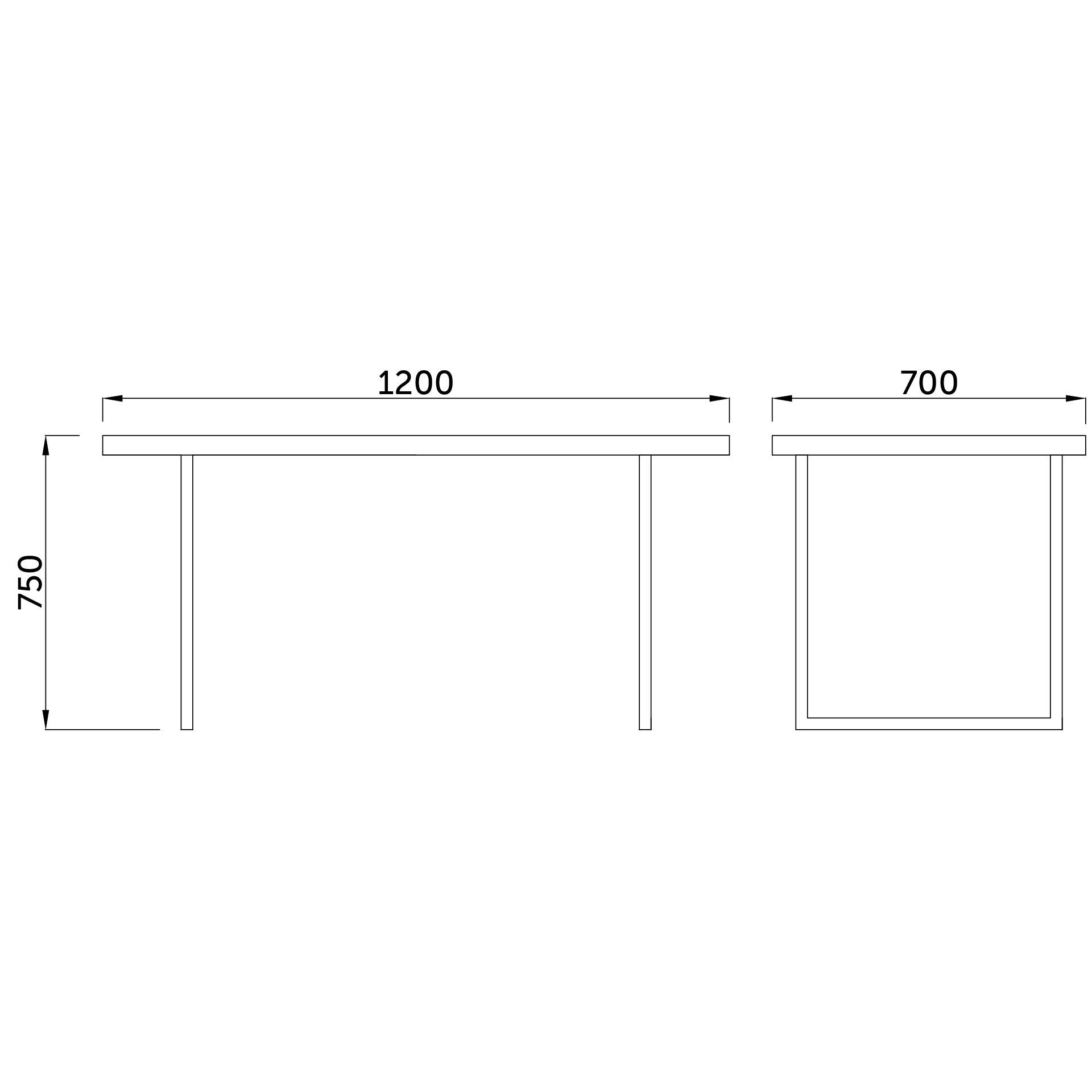 Стол Ницца, дуб золотой крафт, лдсп