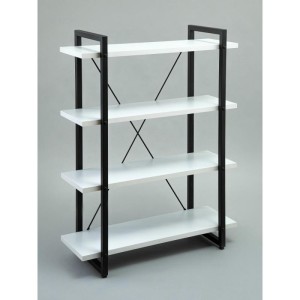 Мс-25 Стеллаж металлический в стиле "Лофт" (серый)